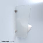 SLOPE: Clear Satin 12 mm.